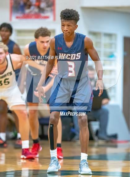 Thumbnail 3 in Wayne Country Day vs Greenfield (Greenfield Christmas Tournament) photogallery.