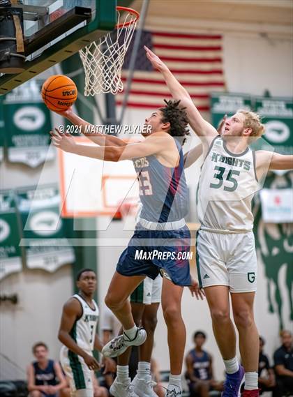 Thumbnail 2 in Wayne Country Day vs Greenfield (Greenfield Christmas Tournament) photogallery.