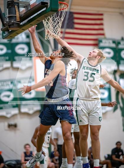 Thumbnail 3 in Wayne Country Day vs Greenfield (Greenfield Christmas Tournament) photogallery.