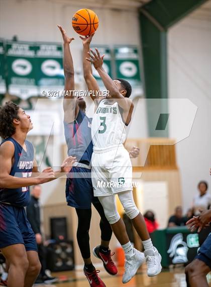 Thumbnail 3 in Wayne Country Day vs Greenfield (Greenfield Christmas Tournament) photogallery.