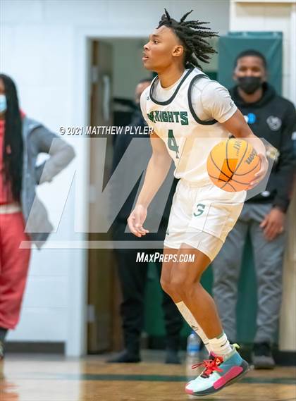 Thumbnail 3 in Wayne Country Day vs Greenfield (Greenfield Christmas Tournament) photogallery.