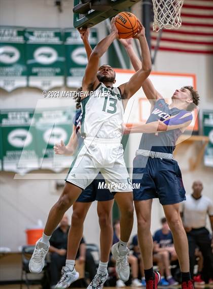 Thumbnail 2 in Wayne Country Day vs Greenfield (Greenfield Christmas Tournament) photogallery.