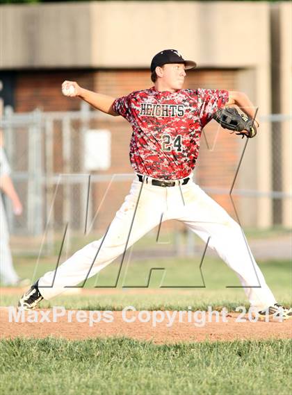 Thumbnail 1 in Newton vs. Heights (KSHSAA 5A Regional Playoff) photogallery.