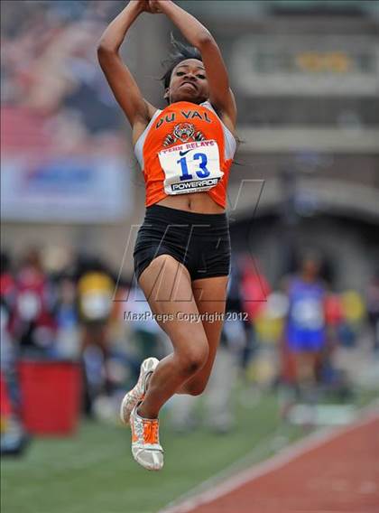 Thumbnail 1 in Penn Relays (Long Jump Final) photogallery.