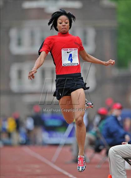 Thumbnail 2 in Penn Relays (Long Jump Final) photogallery.