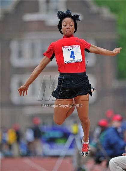 Thumbnail 3 in Penn Relays (Long Jump Final) photogallery.