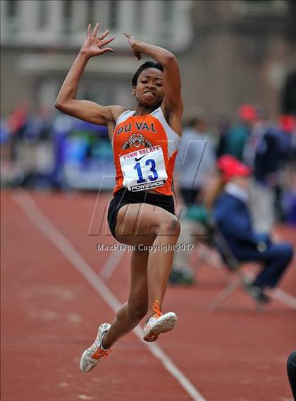 Thumbnail 2 in Penn Relays (Long Jump Final) photogallery.