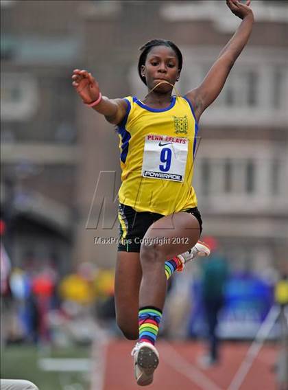 Thumbnail 2 in Penn Relays (Long Jump Final) photogallery.