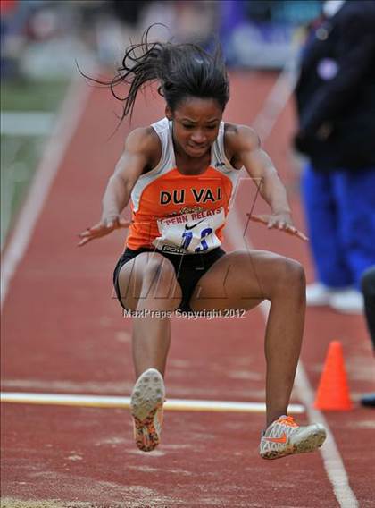 Thumbnail 1 in Penn Relays (Long Jump Final) photogallery.