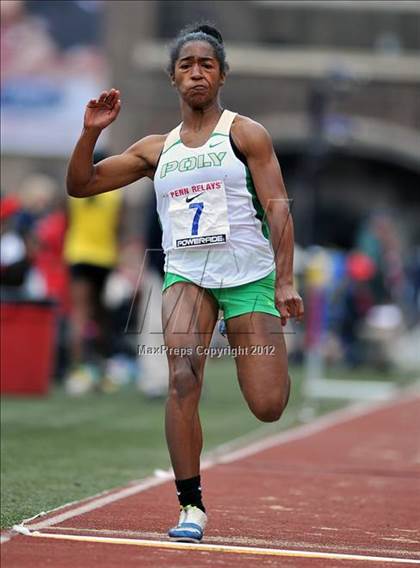 Thumbnail 2 in Penn Relays (Long Jump Final) photogallery.