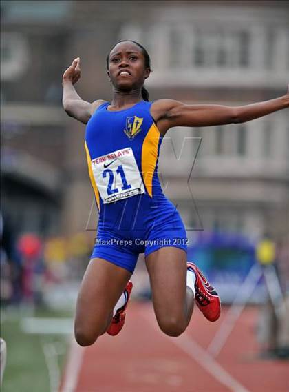 Thumbnail 1 in Penn Relays (Long Jump Final) photogallery.