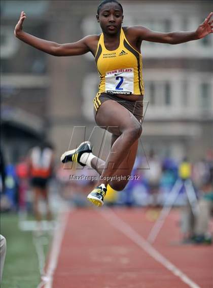 Thumbnail 2 in Penn Relays (Long Jump Final) photogallery.