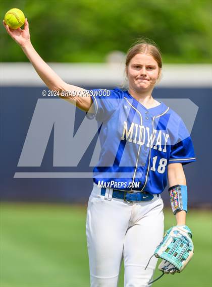Thumbnail 3 in Midway vs Southwestern Randolph (NCHSAA 2A Final Game 2) photogallery.
