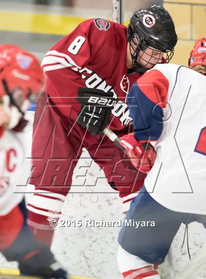 Thumbnail 1 in Manchester Memorial vs. Concord (Bauer Holiday Tournament) photogallery.