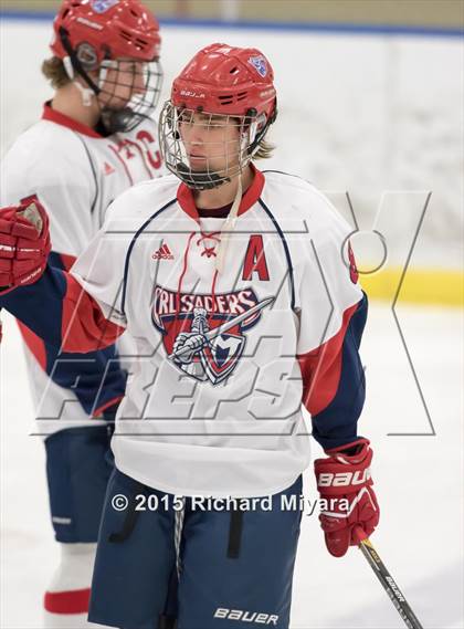 Thumbnail 1 in Manchester Memorial vs. Concord (Bauer Holiday Tournament) photogallery.