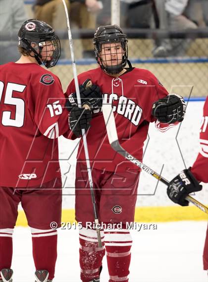Thumbnail 3 in Manchester Memorial vs. Concord (Bauer Holiday Tournament) photogallery.