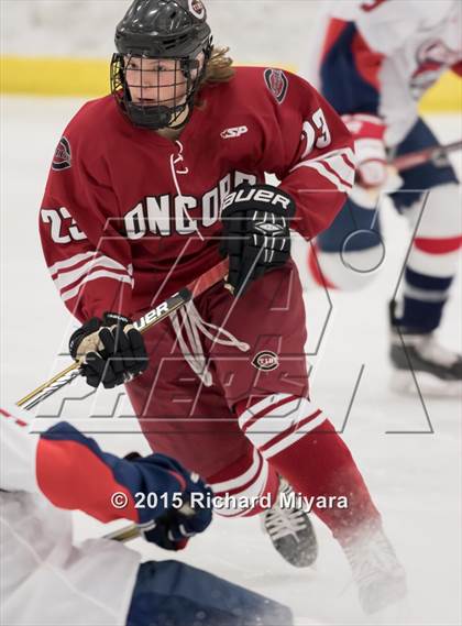 Thumbnail 1 in Manchester Memorial vs. Concord (Bauer Holiday Tournament) photogallery.