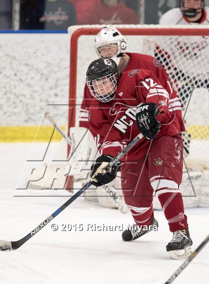 Thumbnail 2 in Manchester Memorial vs. Concord (Bauer Holiday Tournament) photogallery.