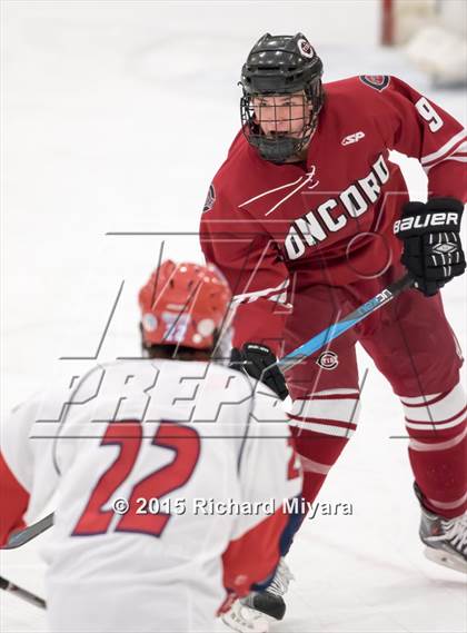 Thumbnail 1 in Manchester Memorial vs. Concord (Bauer Holiday Tournament) photogallery.