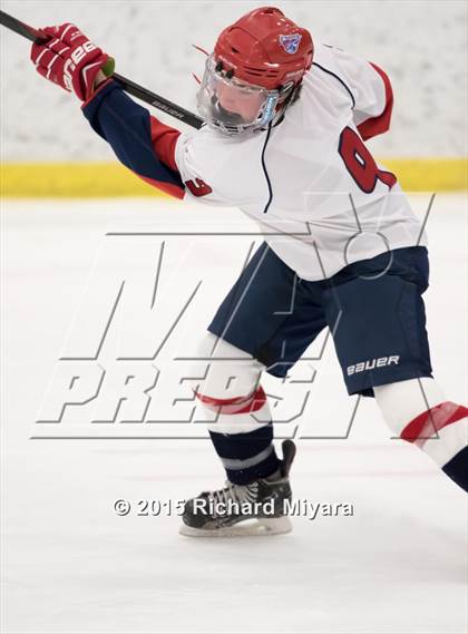Thumbnail 3 in Manchester Memorial vs. Concord (Bauer Holiday Tournament) photogallery.