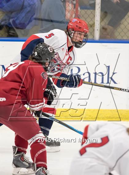 Thumbnail 2 in Manchester Memorial vs. Concord (Bauer Holiday Tournament) photogallery.