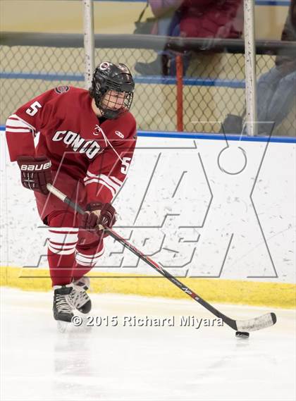 Thumbnail 3 in Manchester Memorial vs. Concord (Bauer Holiday Tournament) photogallery.