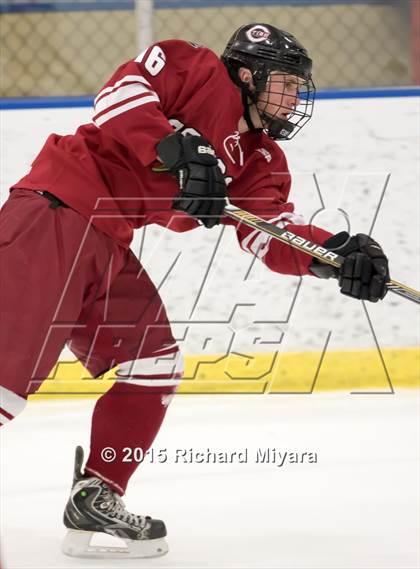 Thumbnail 2 in Manchester Memorial vs. Concord (Bauer Holiday Tournament) photogallery.