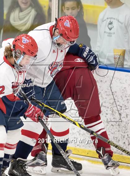 Thumbnail 3 in Manchester Memorial vs. Concord (Bauer Holiday Tournament) photogallery.