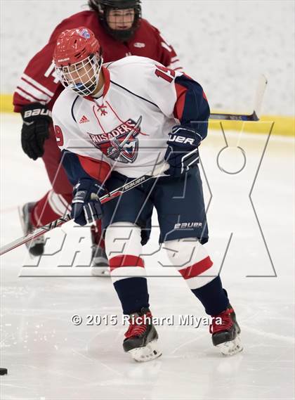 Thumbnail 3 in Manchester Memorial vs. Concord (Bauer Holiday Tournament) photogallery.