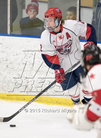 Thumbnail 1 in Manchester Memorial vs. Concord (Bauer Holiday Tournament) photogallery.