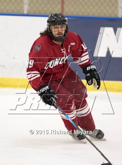 Thumbnail 1 in Manchester Memorial vs. Concord (Bauer Holiday Tournament) photogallery.