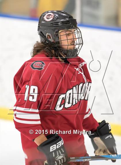 Thumbnail 2 in Manchester Memorial vs. Concord (Bauer Holiday Tournament) photogallery.