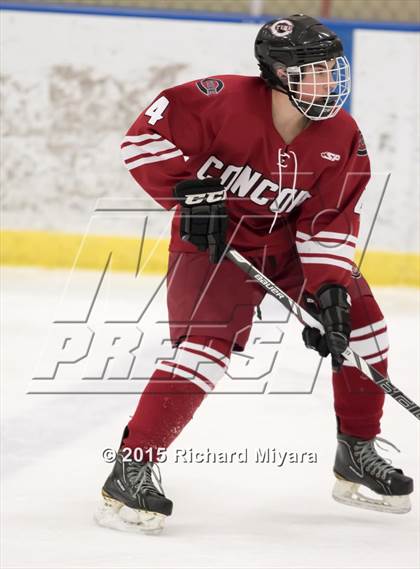 Thumbnail 1 in Manchester Memorial vs. Concord (Bauer Holiday Tournament) photogallery.