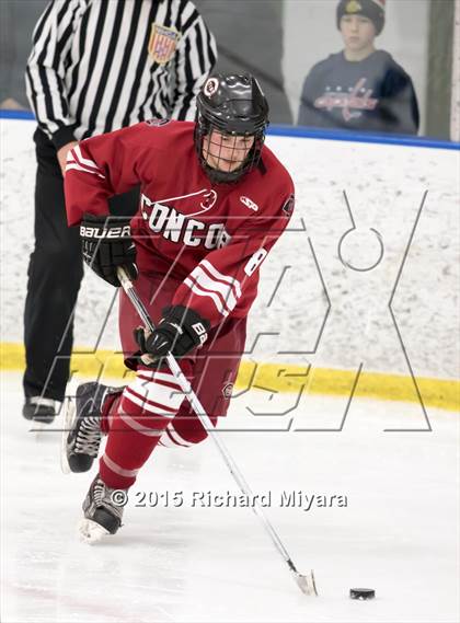 Thumbnail 1 in Manchester Memorial vs. Concord (Bauer Holiday Tournament) photogallery.