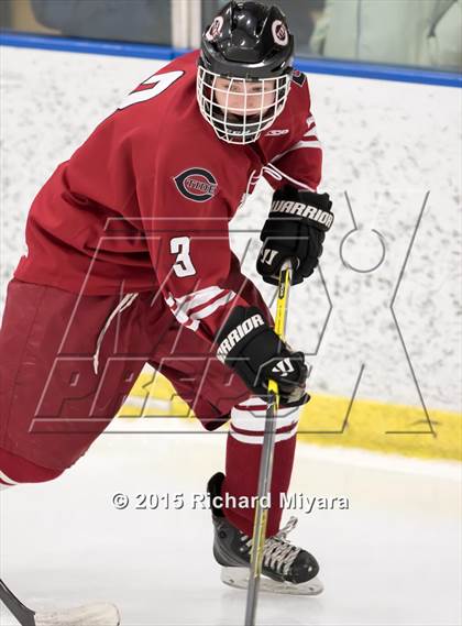 Thumbnail 3 in Manchester Memorial vs. Concord (Bauer Holiday Tournament) photogallery.