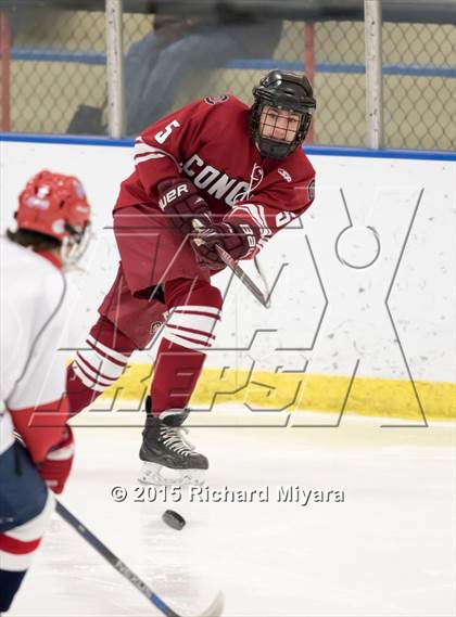 Thumbnail 1 in Manchester Memorial vs. Concord (Bauer Holiday Tournament) photogallery.