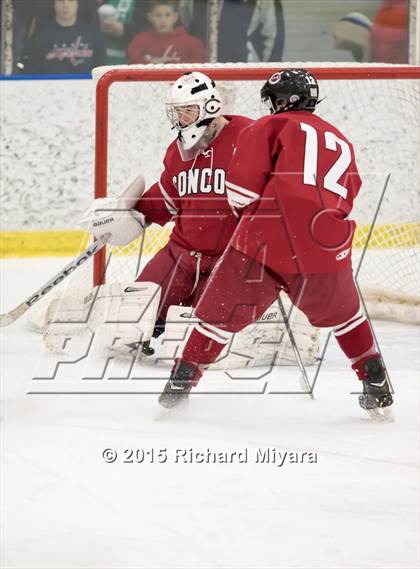Thumbnail 3 in Manchester Memorial vs. Concord (Bauer Holiday Tournament) photogallery.