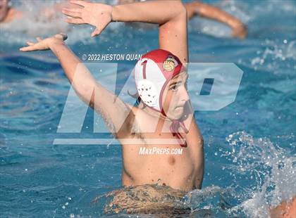 Thumbnail 1 in Cathedral Catholic vs. Woodrow Wilson (South Coast Tournament) photogallery.