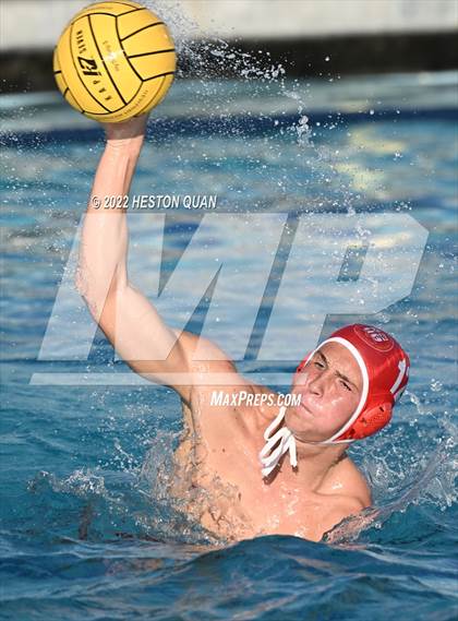 Thumbnail 1 in Cathedral Catholic vs. Woodrow Wilson (South Coast Tournament) photogallery.