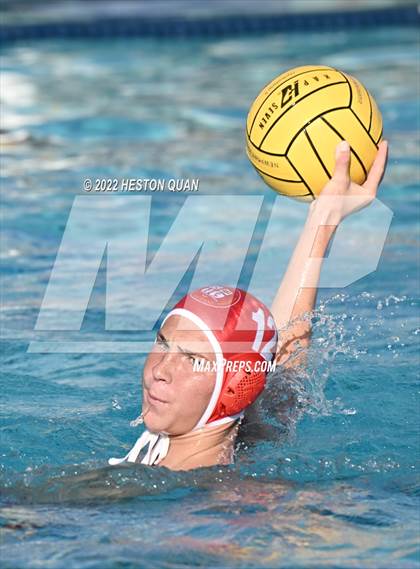 Thumbnail 3 in Cathedral Catholic vs. Woodrow Wilson (South Coast Tournament) photogallery.