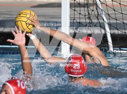 Thumbnail 2 in Cathedral Catholic vs. Woodrow Wilson (South Coast Tournament) photogallery.