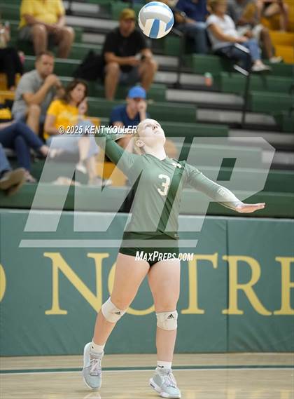 Thumbnail 2 in Notre Dame Prep vs. Adams (Notre Dame Prep Quad) photogallery.