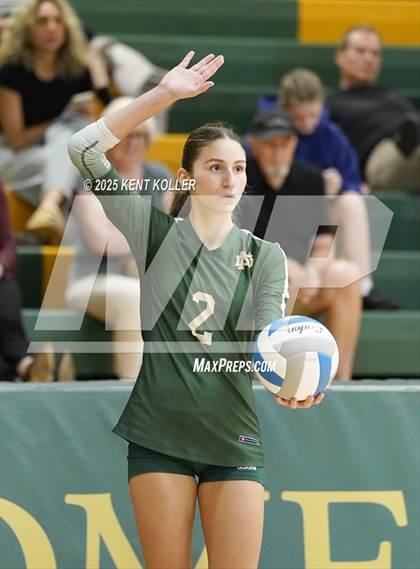 Thumbnail 3 in Notre Dame Prep vs. Adams (Notre Dame Prep Quad) photogallery.