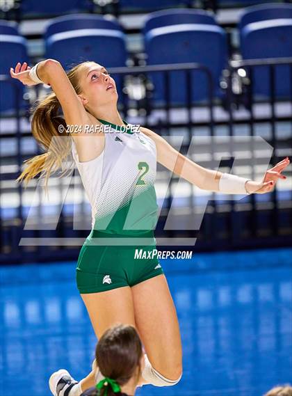 Thumbnail 2 in Stratford vs. Westside (UIL Volleyball 6A D2 Region 3 Bi-District) photogallery.