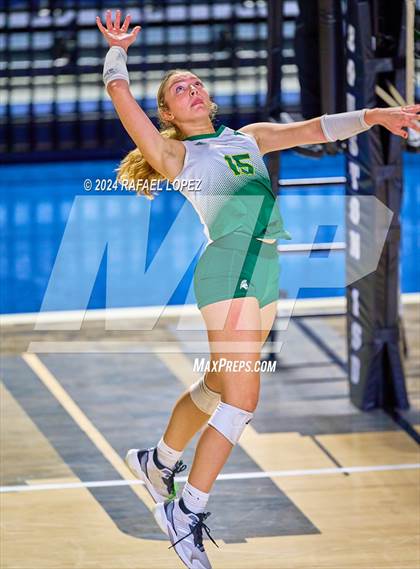 Thumbnail 2 in Stratford vs. Westside (UIL Volleyball 6A D2 Region 3 Bi-District) photogallery.