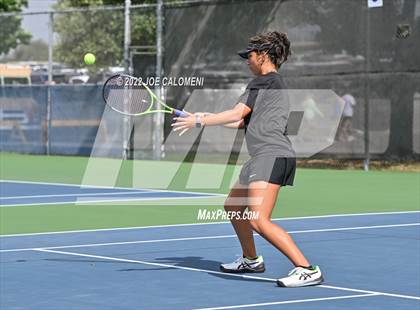 Thumbnail 1 in Peaster vs Wall (UIL 3A Girls Doubles State Finals) photogallery.
