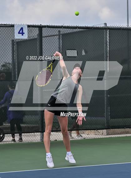 Thumbnail 3 in Peaster vs Wall (UIL 3A Girls Doubles State Finals) photogallery.