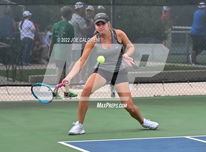 Thumbnail 2 in Peaster vs Wall (UIL 3A Girls Doubles State Finals) photogallery.