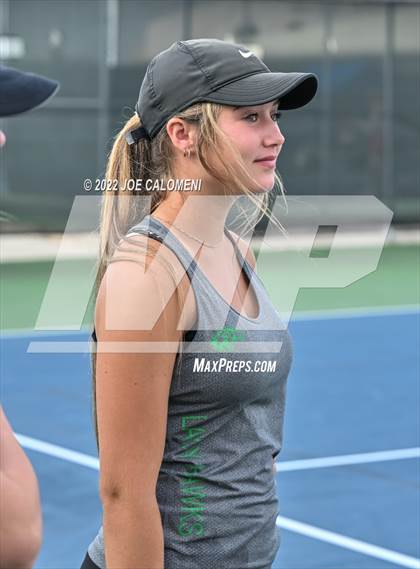 Thumbnail 1 in Peaster vs Wall (UIL 3A Girls Doubles State Finals) photogallery.