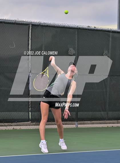 Thumbnail 1 in Peaster vs Wall (UIL 3A Girls Doubles State Finals) photogallery.